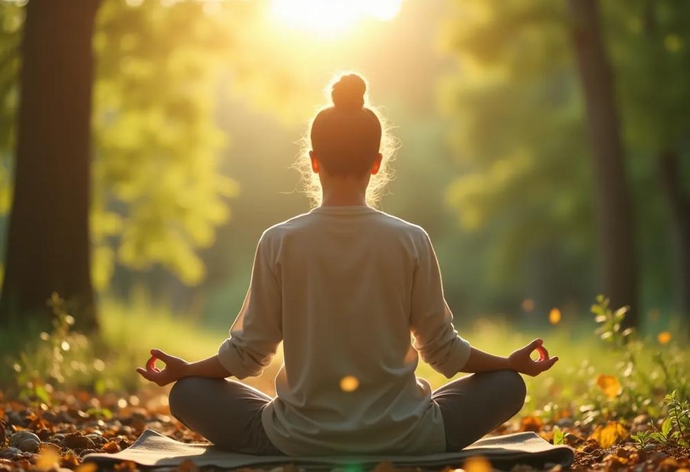 Serene meditation