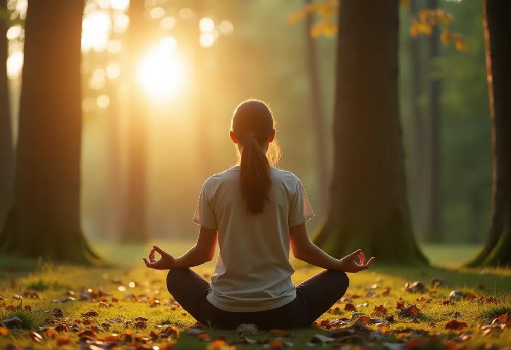 Serene meditation