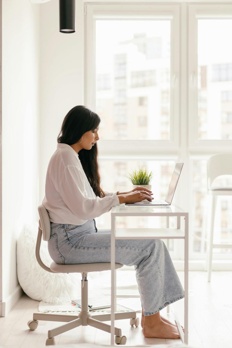 serene workspace